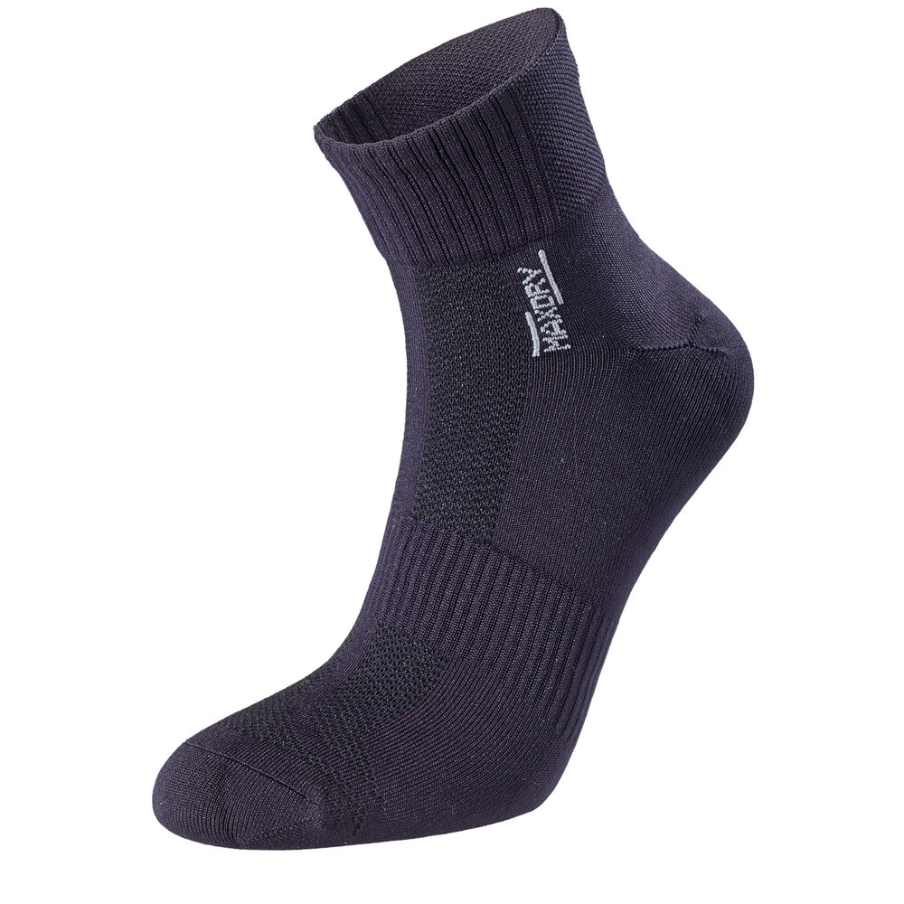 Sports Socks Mid Cut 2-pack, black, hi-res